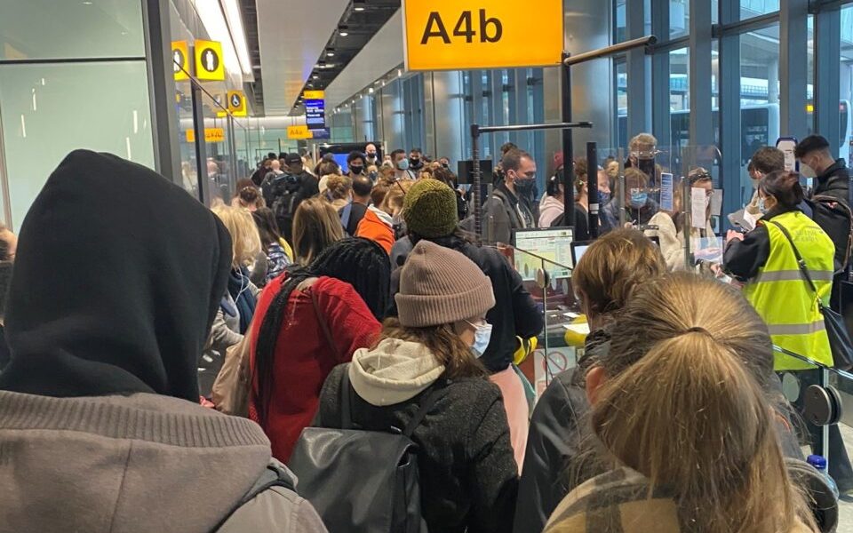 Many Of The International Travelers Had To Wait Nine Days For Quarantine Test Kits In The UK.